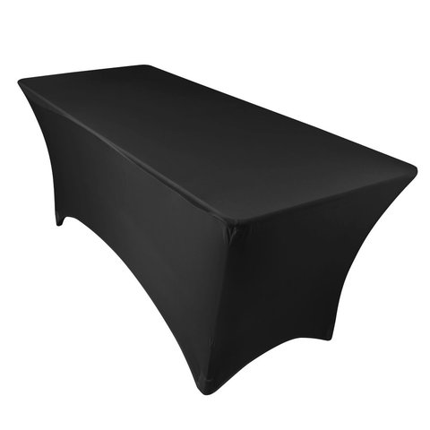 Black Spandex 6ft Table Black Spandex 6ft Table
