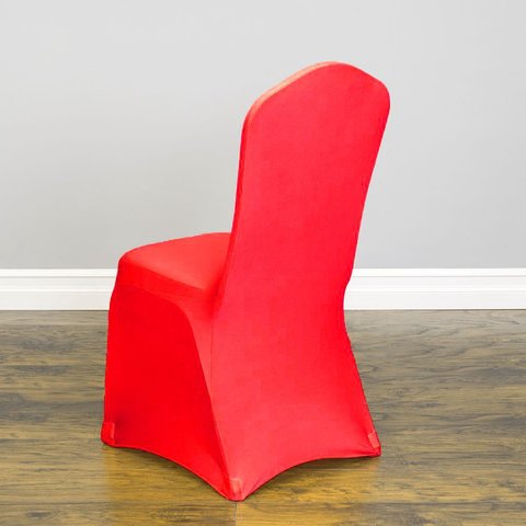 Red Banquet Spandex Chair Cover Red Banquet Spandex Chair Cover