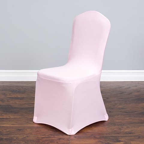 Pink Banquet Spandex Chair Cover- Pink Banquet Spandex Chair Cover-