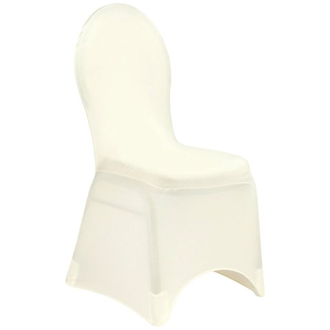 Ivory Banquet Spandex Chair Cover Ivory Banquet Spandex Chair Cover