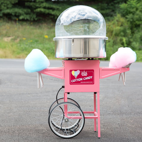 Economy Cotton Candy Machine w/ Cart Economy Cotton Candy Machine w/ Cart