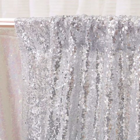 Silver Sequin Backdrop Silver Sequin Backdrop