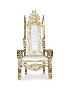 Gold Kingdom Throne Chair